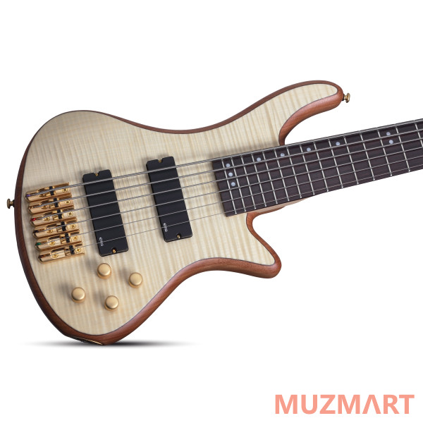 Schecter STILETTO CUSTOM-6 NAT 6-струнная бас-гитара