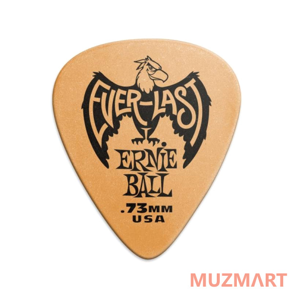 Ernie Ball 9190 Медиатор Everlast делриновый нескользящий (1 шт)