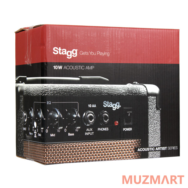 Stagg 10 AA комбо для акустической гитары