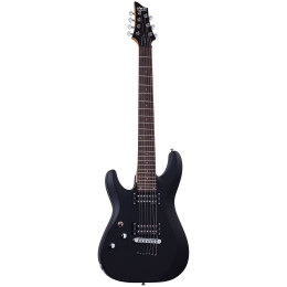 Schecter C-7 DELUXE SBK L/H леворукая 7 струнная электрогитара