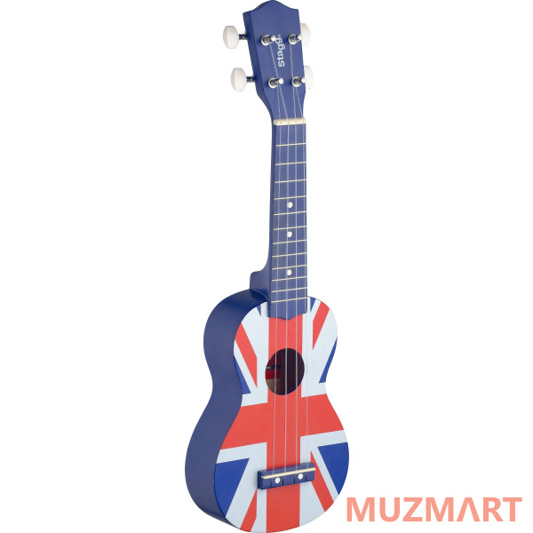 Stagg US UK-FLAG Укулеле сопрано