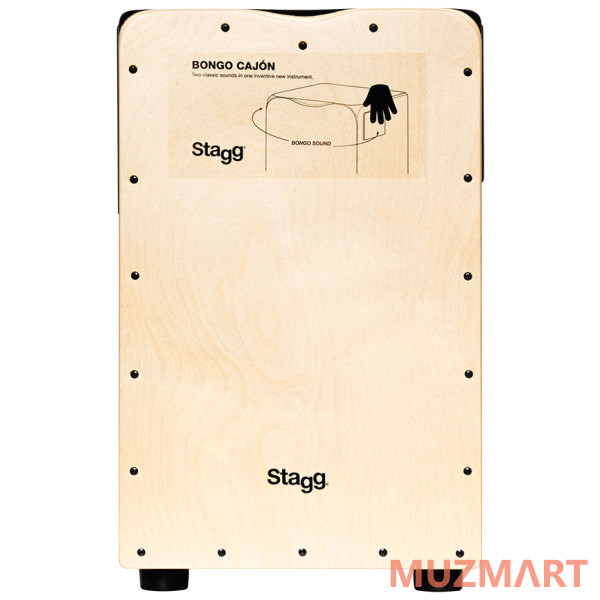 Stagg CAJ-BONGO-N 2-в-1 Кахон Бонго