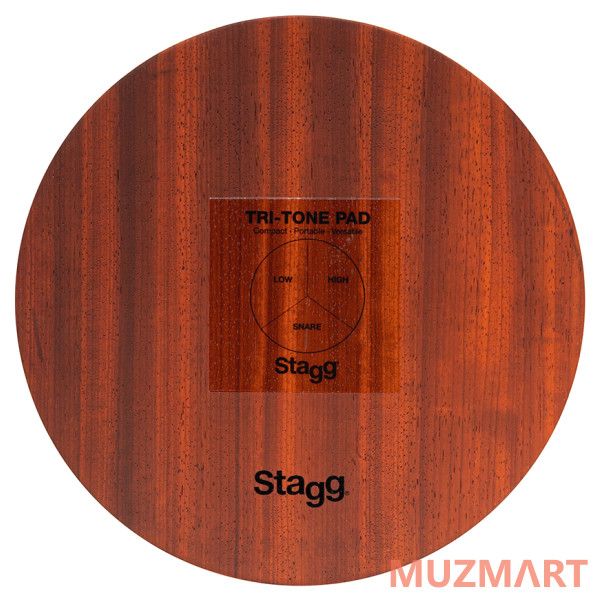 Stagg CAJ-TRIPAD Tri-Tone пэд с чехлом в комплекте