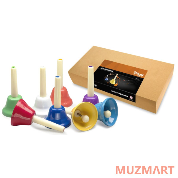 Stagg HB SET Ручные колокольчики, 8 штук в наборе