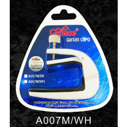 Alice A007M/WH Каподастр для акустической гитары