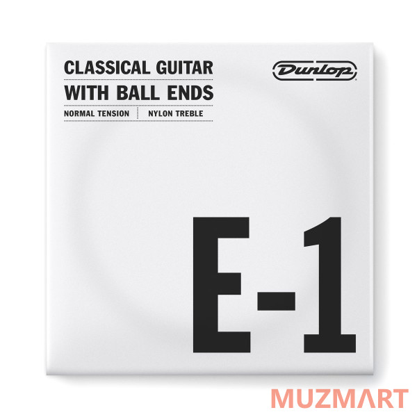 Dunlop DCY01ENB Nylon Treble Ball Ends E-1 Струна E