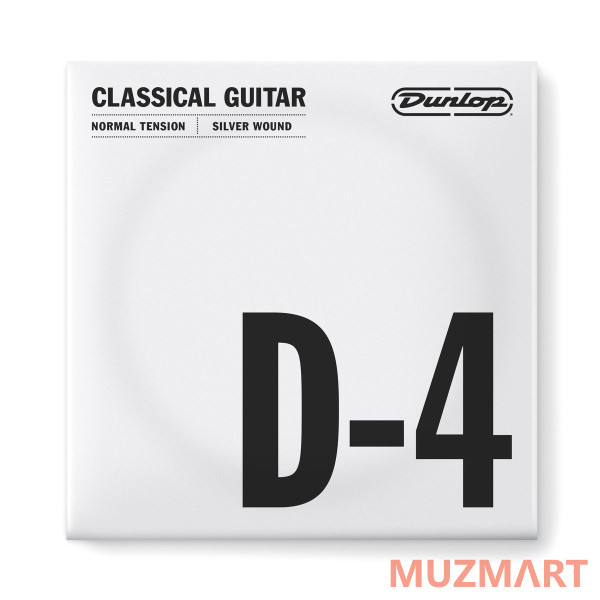 Dunlop DCV04DNS Nylon Silver Wound D-4 Струна D