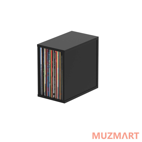 GLORIOUS Record Box Black 55 Система хранения виниловых пластинок