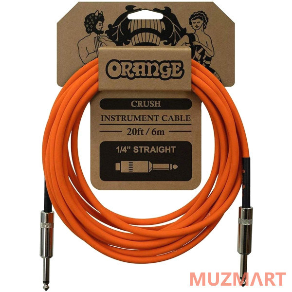 Orange Crush 20ft Straight Кабель инструментальный 6м