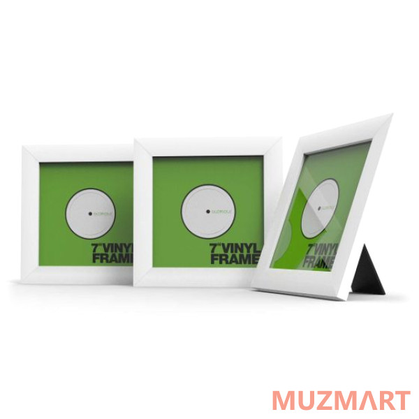 GLORIOUS Vinyl Frame Set 7" White Комплект рамок для обложек винила