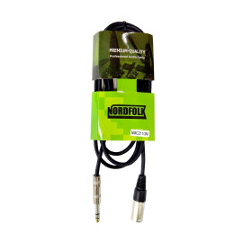 NordFolk NMC211/5M Кабель XLR male - 6.3 мм jack stereo