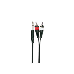 Soundking BB304-3M Аудиокабель джек 6.3 - 2X RCA, 3 м
