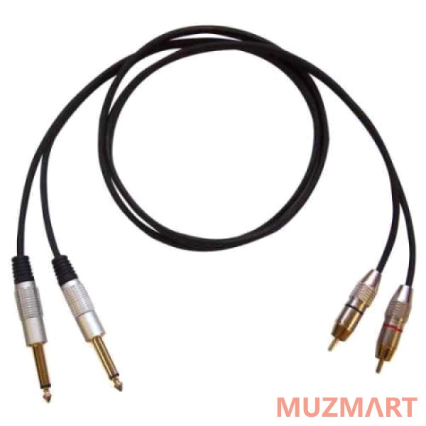 Bespeco RCJJ300 Кабель готовый инструментальный, 3 м