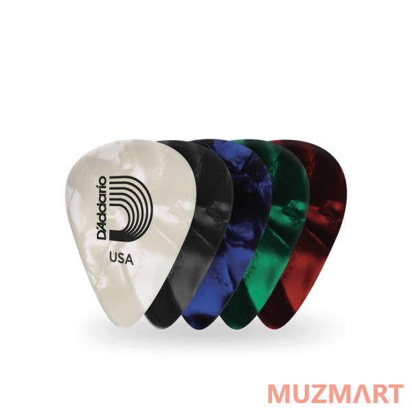 Planet Waves 1CAP7-10 Assorted Pearl Celluloid Extra Heavy Медиаторы