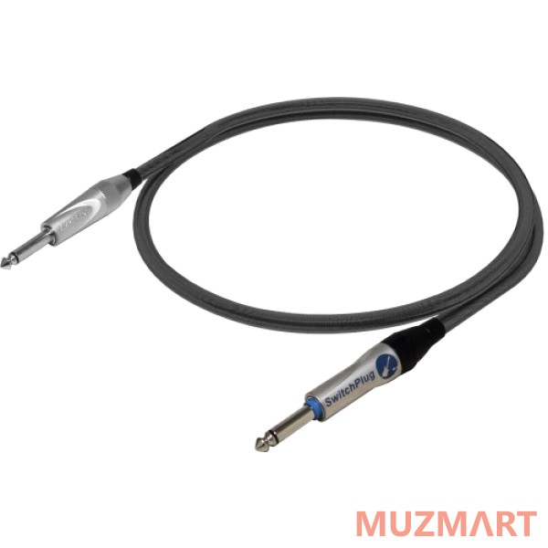 Bespeco VIPER450SL Кабель инструментальный Jack-Jack, 4.5м