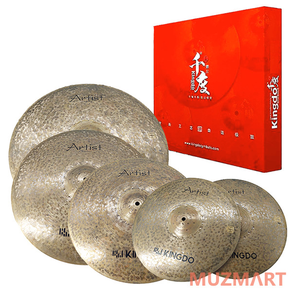 Kingdo ARTIST DARK SET 14"+16"+18"+20" комплект тарелок