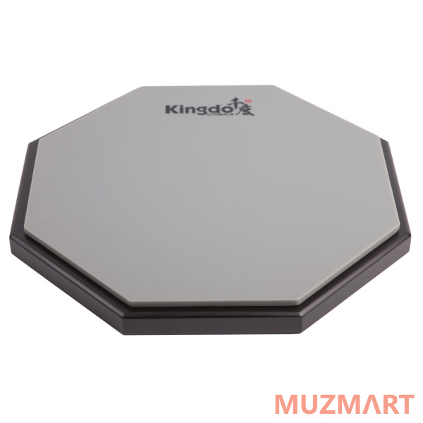 Kingdo DRUM PAD SILICAGEL GREY 12" тренировочный пэд