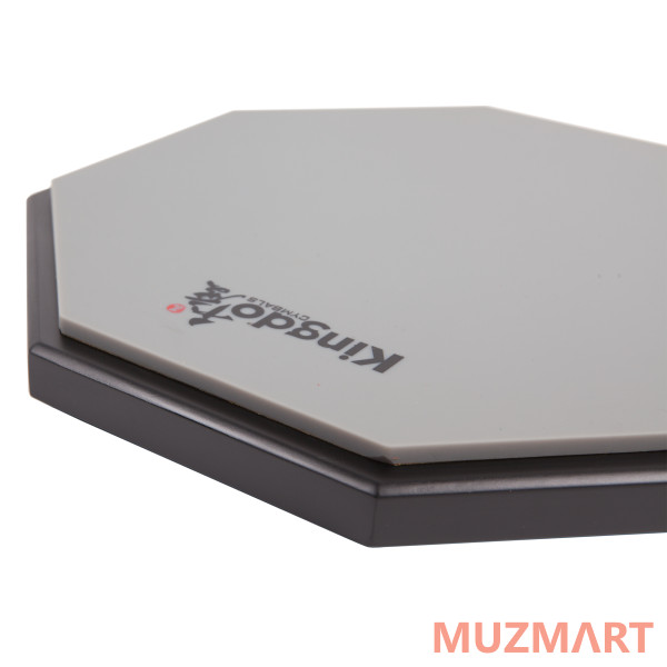 Kingdo DRUM PAD SILICAGEL GREY 12" тренировочный пэд