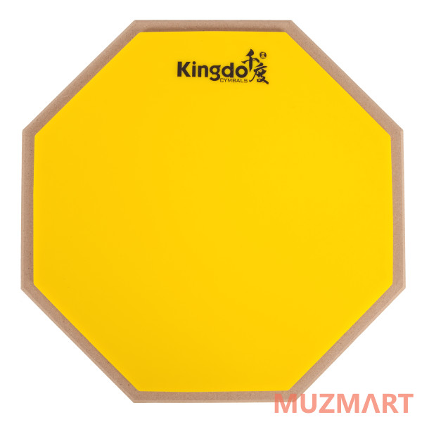Kingdo DRUM PAD YELLOW тренировочный пэд
