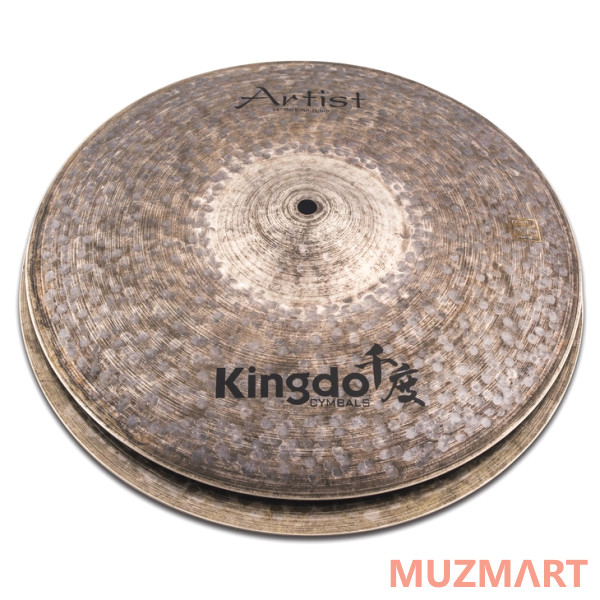 Kingdo ARTIST DARK HI-HAT комплект тарелок hi-hat 14"