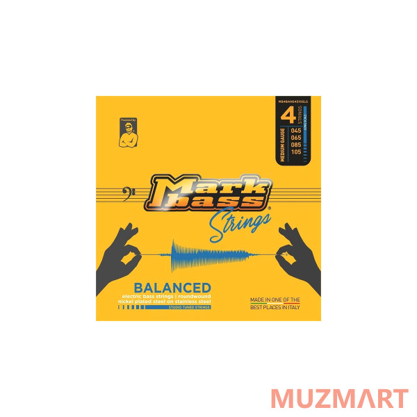 Markbass Balanced Series MB4BANS45105LS Струны для бас-гитары