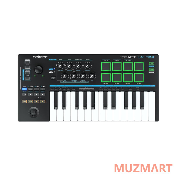 Nektar Impact LX MINI USB MIDI клавиатура