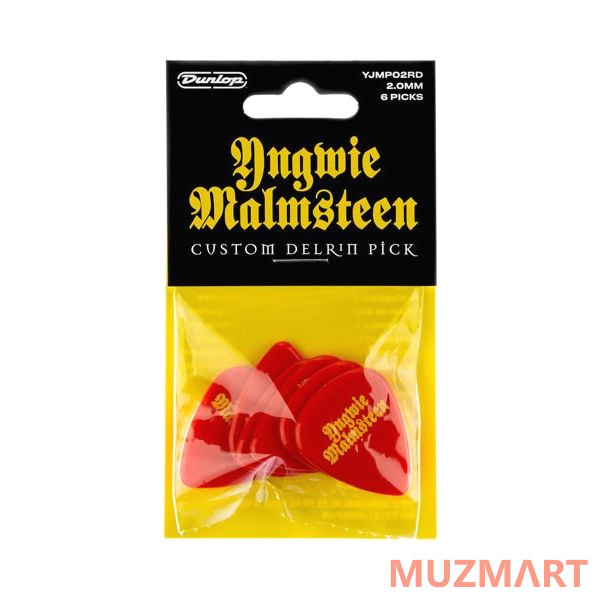 Dunlop YJMP02RD Malmsteen Custom Delrin 6Pack Медиаторы