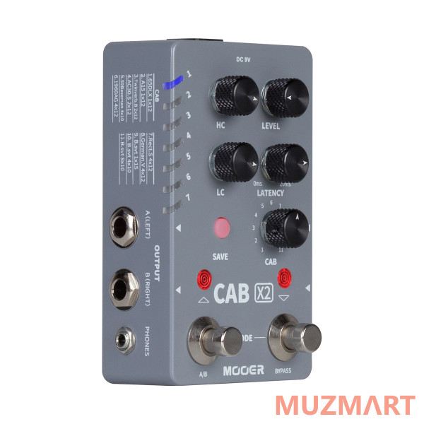 Mooer Cab X2 Педаль эффектов