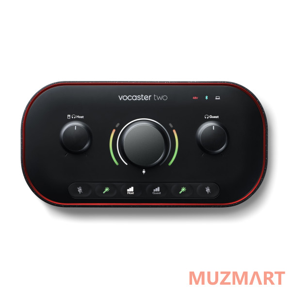 Focusrite Vocaster-Two Аудио интерфейс USB для подкастов