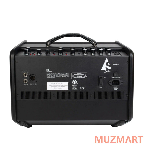 Godin Acoustic Solutions ASG-8 120 Black Комбоусилитель для акустической гитары