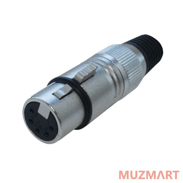 Bespeco XLR5FX Разъем XLR-F кабельный 5 pin