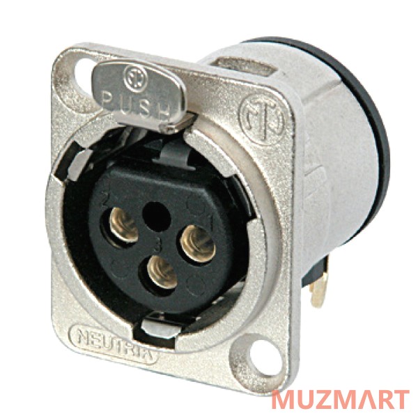 Neutrik NC3FD-H Разъем XLR female панельный