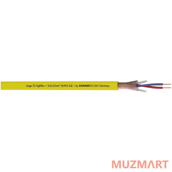 Sommer Cable 200-0007 SC-Stage 22 Highflex Кабель микрофонный, 100м
