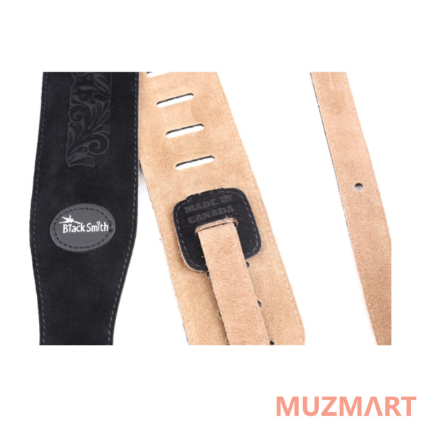 BlackSmith LS-2214 Black Ремень для гитары