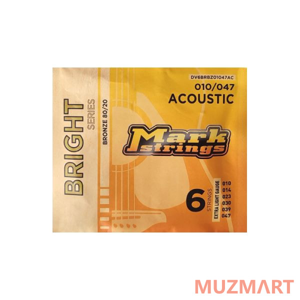 Markbass Bright Series DV6BRBZ01047AC Струны для акустической гитары