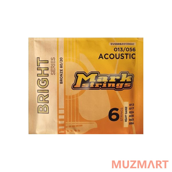 Markbass Bright Series DV6BRBZ01356AC Струны для акустической гитары