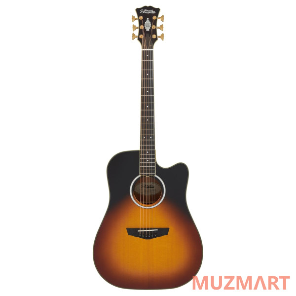 D'Angelico Excel Bowery Vintage Sunset Электроакустическая гитара