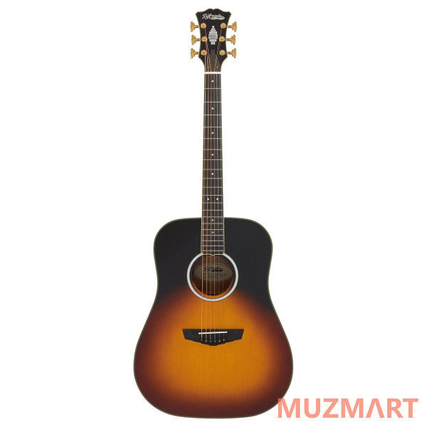 D'Angelico Excel Lexington Vintage Sunset Электроакустическая гитара с чехлом