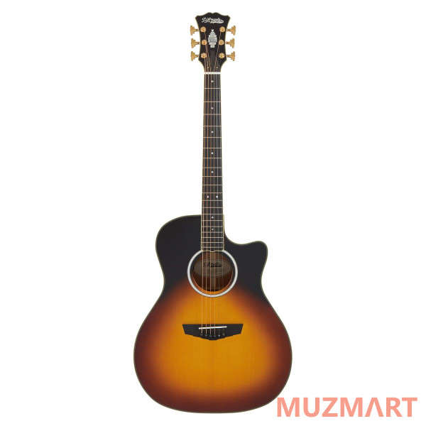 D'Angelico Excel Gramercy Vintage Sunset Электроакустическая гитара с чехлом