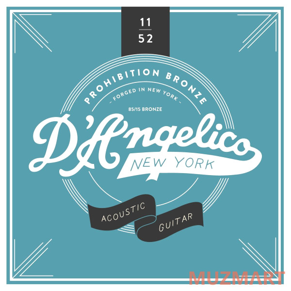 D'Angelico Acoustic 1152 Струны для акустической гитары