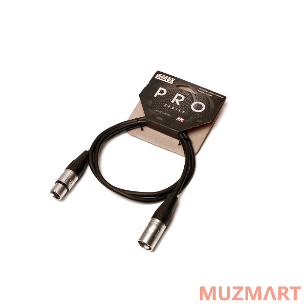 NordFolk NMC PRO/ 1M Кабель микрофонный XLR(F) <=> XLR(M)