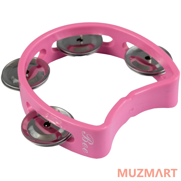 BEE DF101 PINK Тамбурин без мембраны