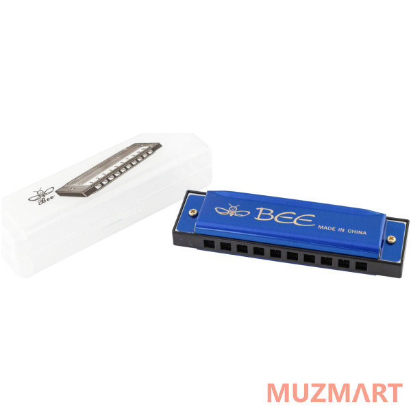 BEE DF10A-1 BLUE Губная гармоника диатоническая