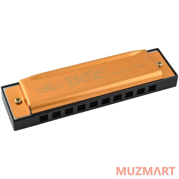 BEE DF10A-1 GOLD Губная гармоника диатоническая