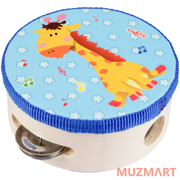 BEE DF601A Giraffe Тамбурин с мембраной