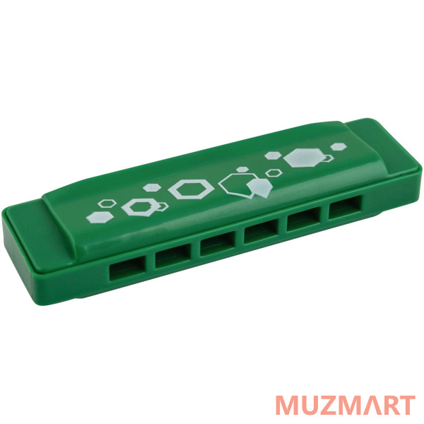 BEE DF6A GREEN Губная гармоника детская