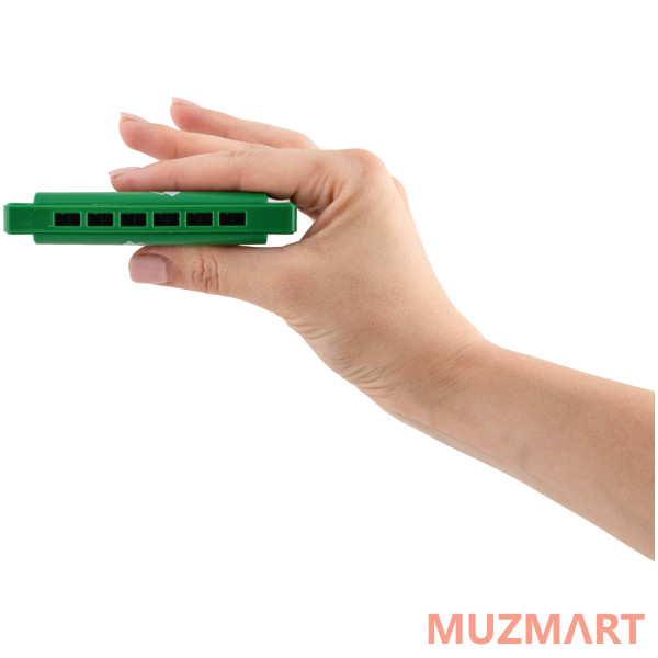 BEE DF6A GREEN Губная гармоника детская