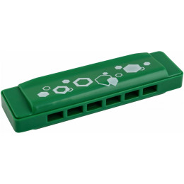 BEE DF6A GREEN Губная гармоника детская