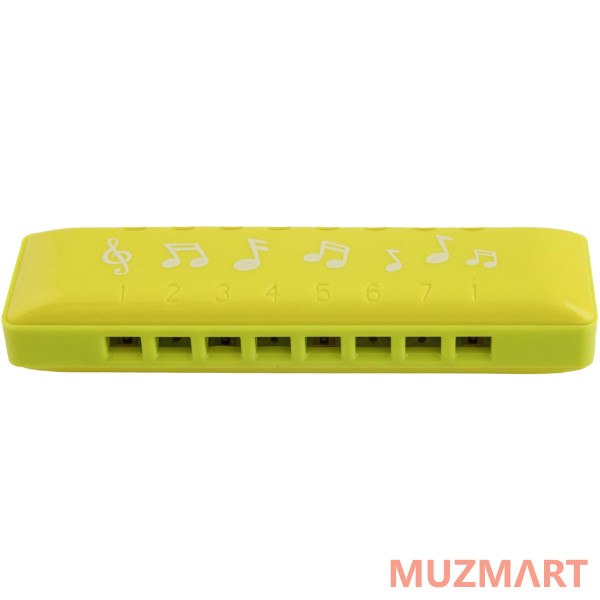 BEE DF8A GREEN Губная гармоника детская