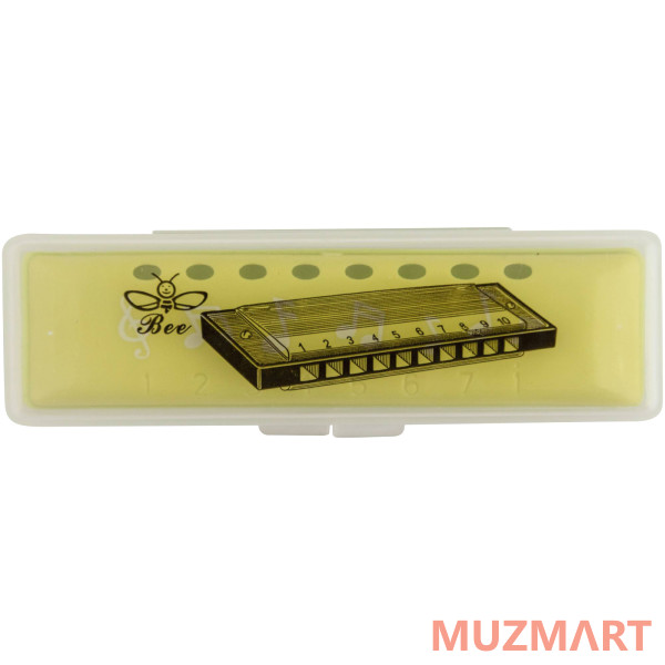 BEE DF8A GREEN Губная гармоника детская